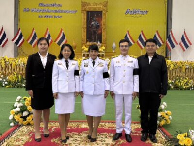 สตจ.บึงกาฬ เข้าร่วมพิธีวางพวงมาลาถวายราชสักการะ เนื่องในวันคล้ายวันสวรรคตสมเด็จพระนเรศวรมหาราชประจำปี พ.ศ.2569